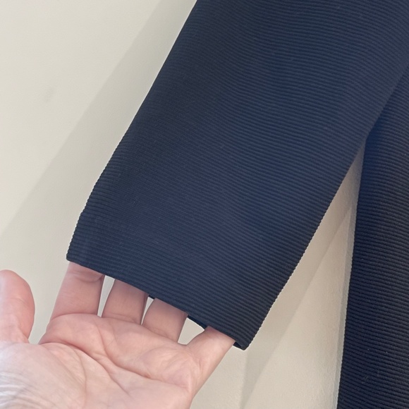 Boden Ottoman Ribbed Knit Sheath A-Line Black Workwear Dress size US 6R - Picture 8 of 14